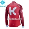 Cykeltrøje 2017 Team Katusha-Alpecin N001 Vinter Thermal Fleece